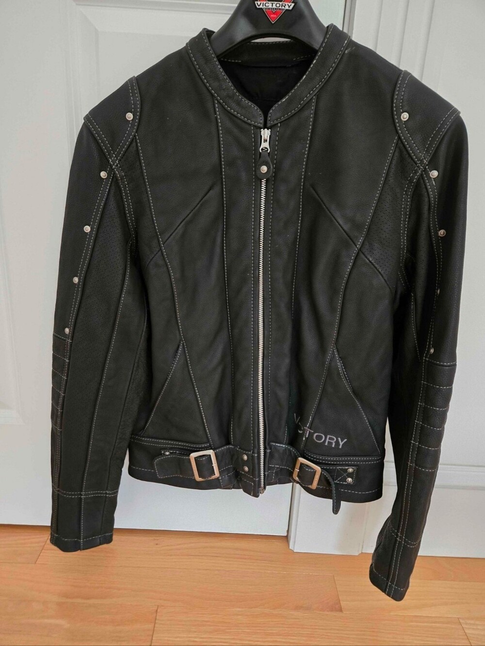 Victory Motorcycle Women's Black Leather Jacket